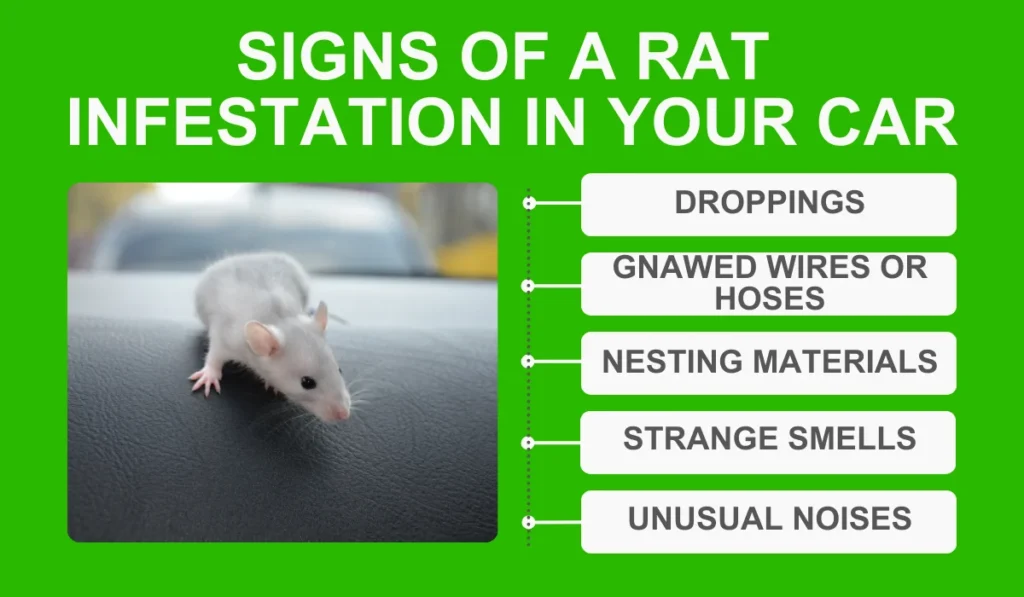 Signs of a Rat Infestation in Your Car