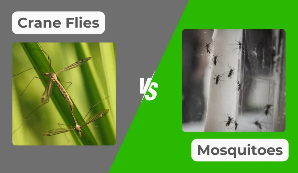 crane flies & mosquitoes