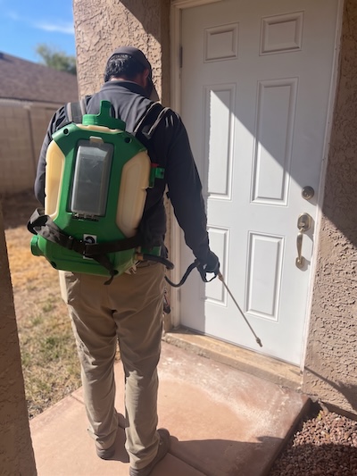 Backpack misting
