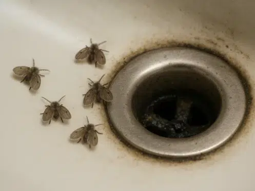 drain flies